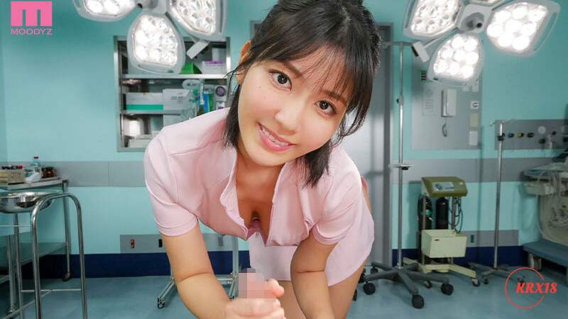 MIDV-435 A nurse who can’t stop her right hand gently stops and whispers a dirty word! Shame JOI Ejaculation Management Clinic [Subjective Binaural ASMR Specification] Nao Jinguji