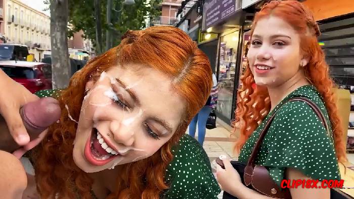 Marina Gold – Marina’s CumWalk through Madrid
