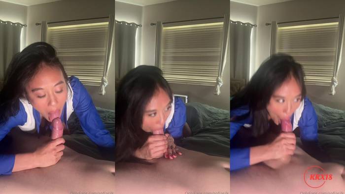 Sofia Silk Satisfies A Cock Using Her Mouth