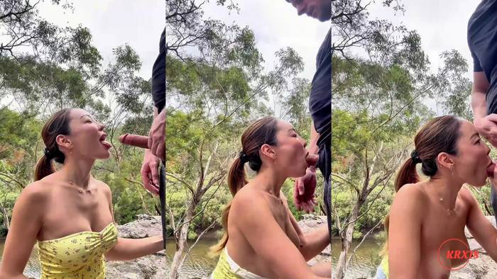 Naomi East Blows A Dick In The Forest