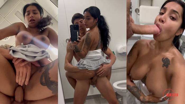 Yasmina Khan Gets Slammed In A Public Restroom