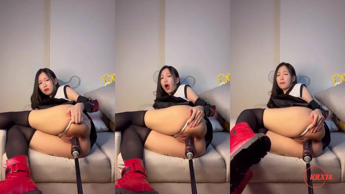 Meriol Chan Fucks A Sex Machine