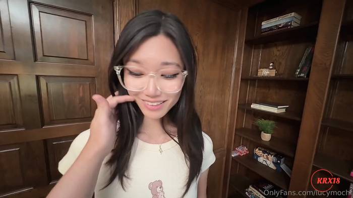 Lucy Mochi getting cock lessons