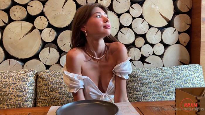 Anna Ralphs Public Bathroom BlowJob