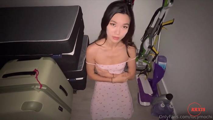 Lucy Mochi Gets Drilled In The Closet