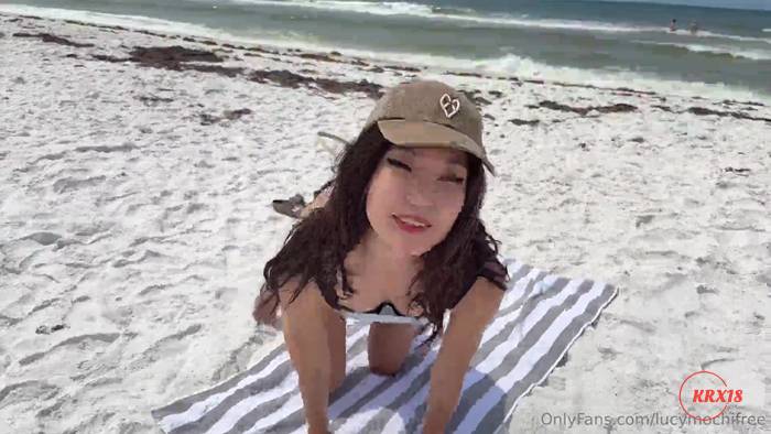 Lucy Mochi Gets Fucked After Going To The Beach