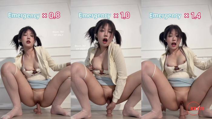 Yum 707 Rides Her Dildo To The Beat