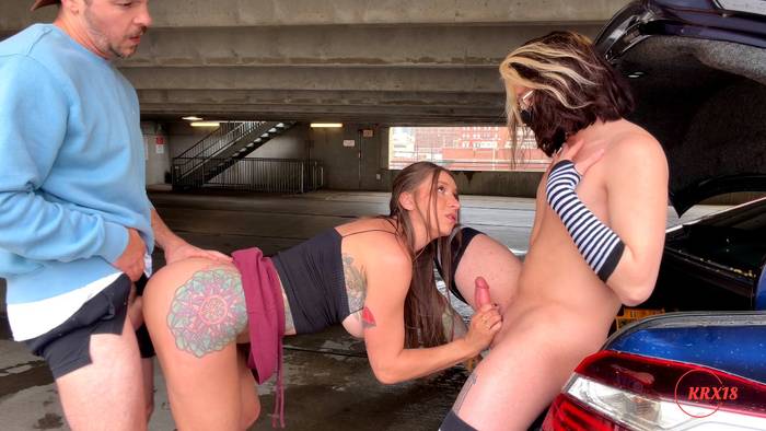 Mathema Kitten Takes On Two Cocks During Threesome