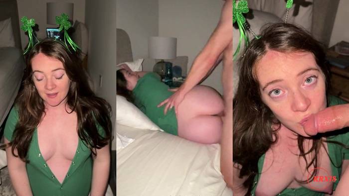 RedheadWinter Takes A Dick While Pregnant