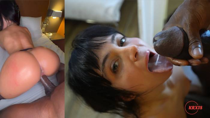 Lauren Walker Receives CIM After Sex In Doggy