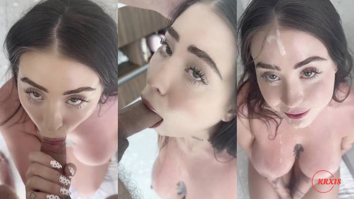 Rosie Rider Recieves A Facial After Blowjob