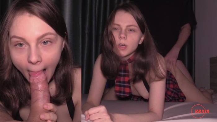 HiYouth Gets Banged In Her School Uniform